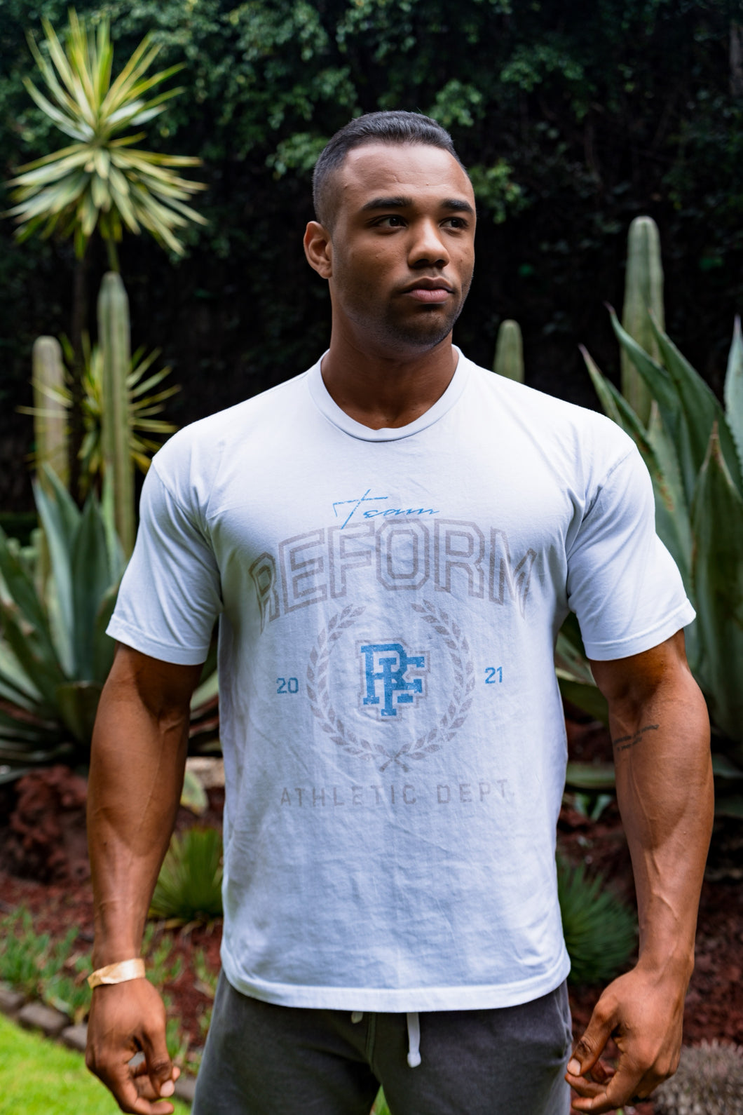 White Team REFORM Collegiate Tee